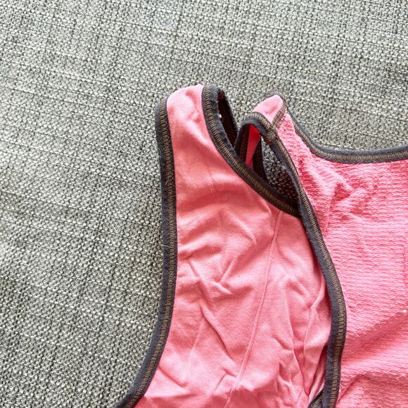 Calvin Klein Performance Pink Racerback Sports Bra Moisture-Wicking - Picture 5 of 5